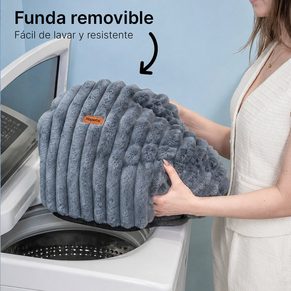 Cama Antiestrés Para Perros con Memory Foam