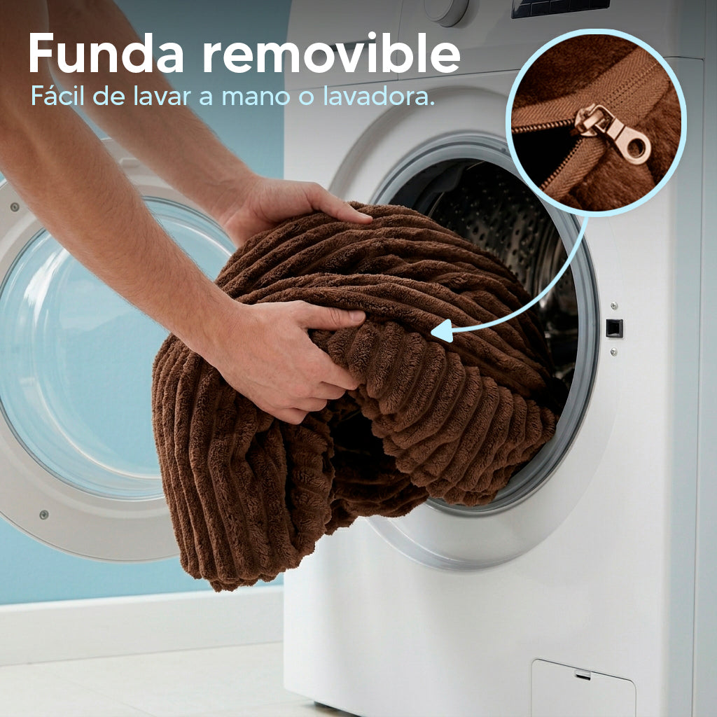 Cama Antiestrés Para Perros con Memory Foam